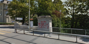 Bern Schweiz Schmierereien Graffitis Sprayereien Littering 17