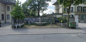 Bern Schweiz Schmierereien Graffitis Sprayereien Littering 5