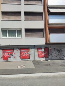 Winterthur Schweiz Schmierereien Graffitis Sprayereien Littering 1