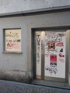 Winterthur Schweiz Schmierereien Graffitis Sprayereien Littering 17