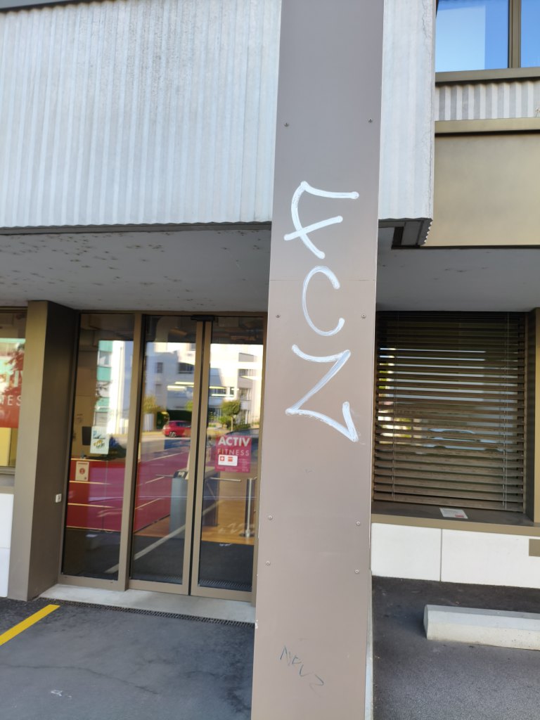 Stäfa sprayereien littering graffiti 21