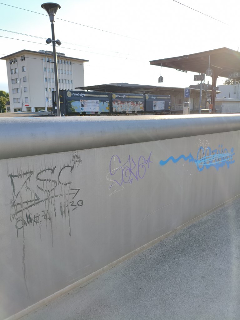 Stäfa sprayereien littering graffiti 23