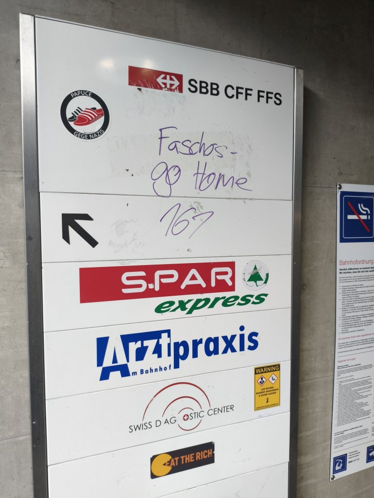 Horgen sprayereien littering graffiti 1 6