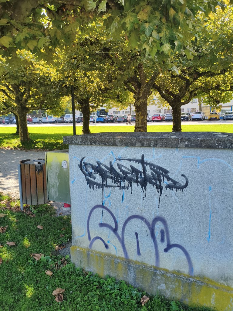 Kreuzlingen graffiti sprayereien abfall kleberli 1 18