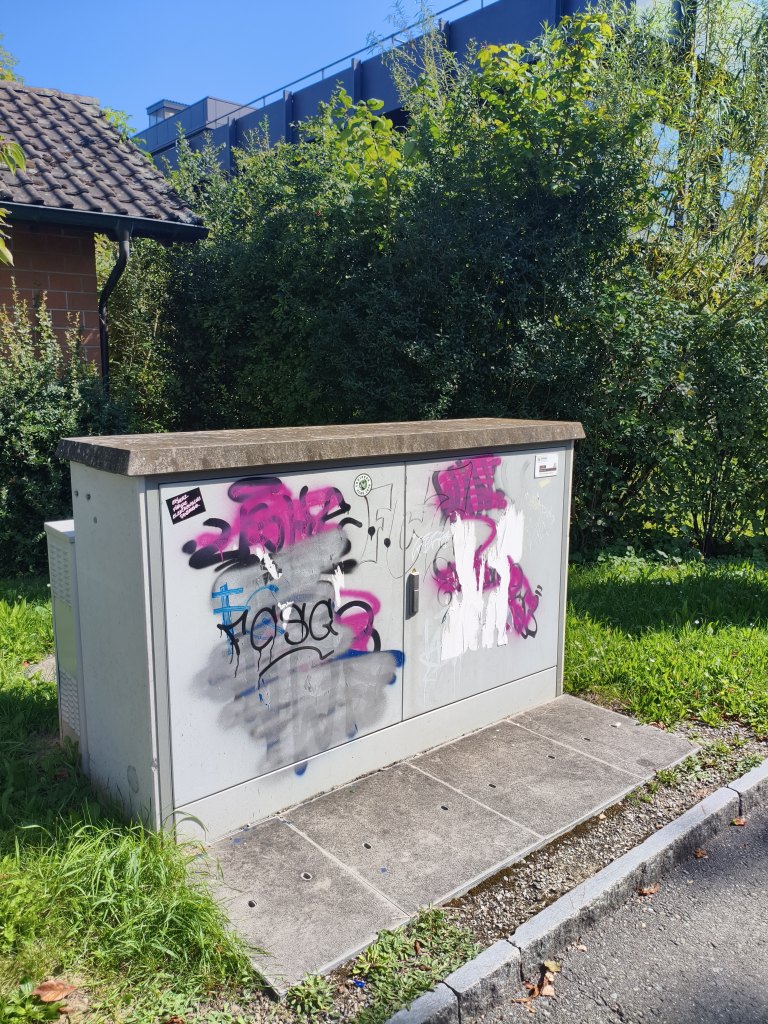 Kreuzlingen graffiti sprayereien abfall kleberli 1 2