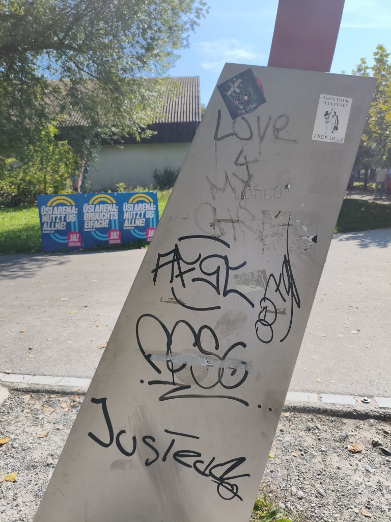 Kreuzlingen graffiti sprayereien abfall kleberli 1 6